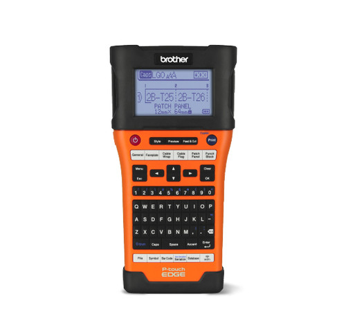Brother P-Touch Edge 500 | 24mm | 180 dpi | 1.2 ips Thermal Transfer Tape Printer with USB | PTE500