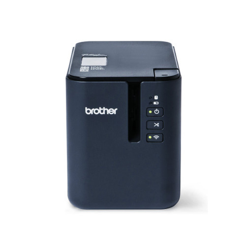 Brother P-Touch 900Wc | 36mm | 360 dpi | 3.1 ips Thermal Transfer Tape Printer with USB/Wi-Fi | PTP900Wc