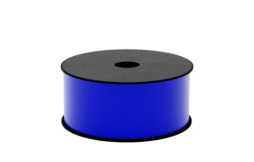 Brother BMSLT207 | 2" x 150ft Blue Continuous 2.8mil Vinyl Thermal Transfer Label Tape 1' Core