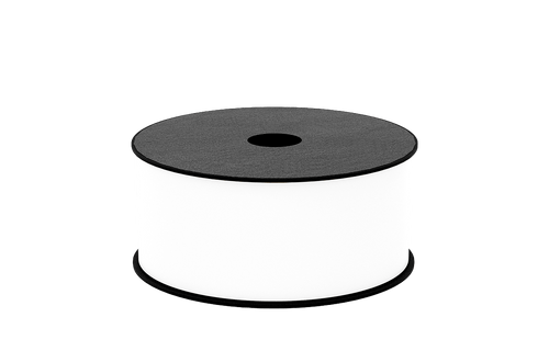 Brother BMSLT202HP | 2" x 150ft White Continuous 2.4mil Vinyl Thermal Transfer Label Tape 1' Core