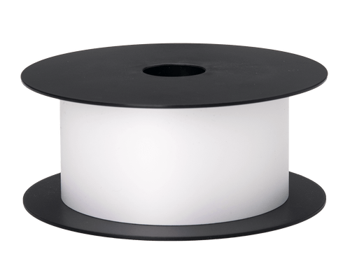 Brother BMSLT202UL | 2" x 150ft White Continuous UL-969 Chemical Thermal Transfer Label Tape 1' Core