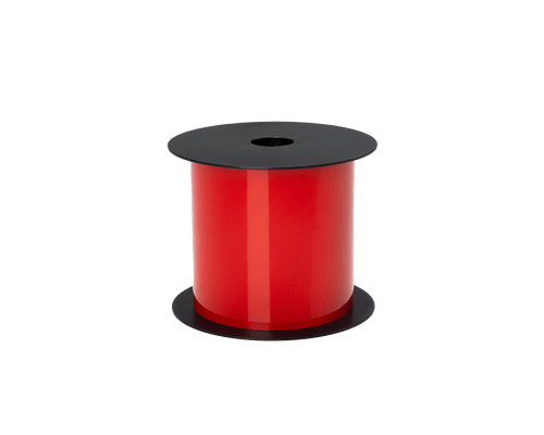 Brother BMSLT404SGRF | 4" x 75ft Red Continuous High Performance Reflective Vinyl Thermal Transfer Label Tape 1' Core