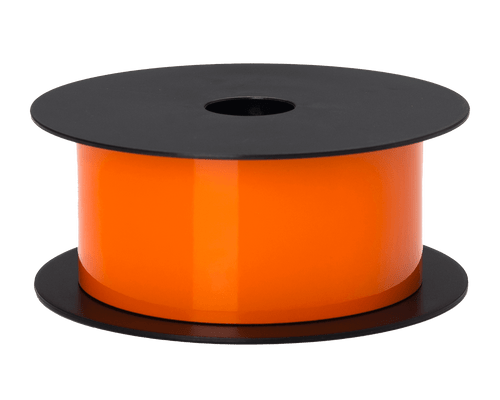 Brother BMSLT206RF | 2" x 75ft Orange Continuous Reflective Floor Vinyl Thermal Transfer Label Tape 1' Core