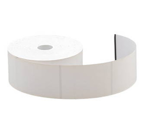 Brother RD017U7U | 2.25\" x 3.25 White Die Cut Tags Direct Thermal Tags 1065/Roll 8 Rolls/Case 1\' Core Image 1