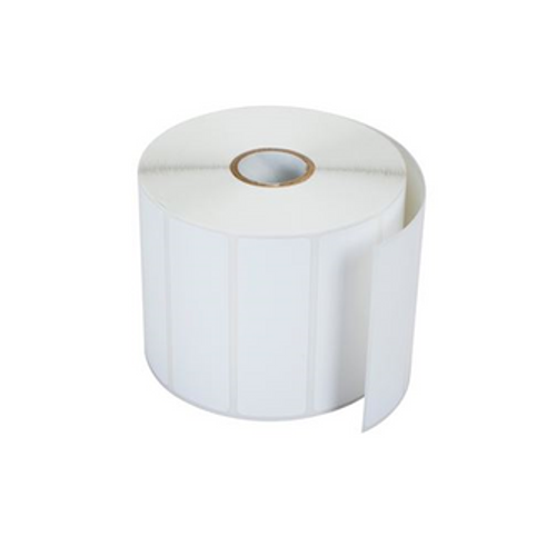 Brother RDS04U1 | 3\" x 1 White Die Cut Paper Direct Thermal Labels 1544/Roll 12 Rolls/Case 1\" Core Image 1