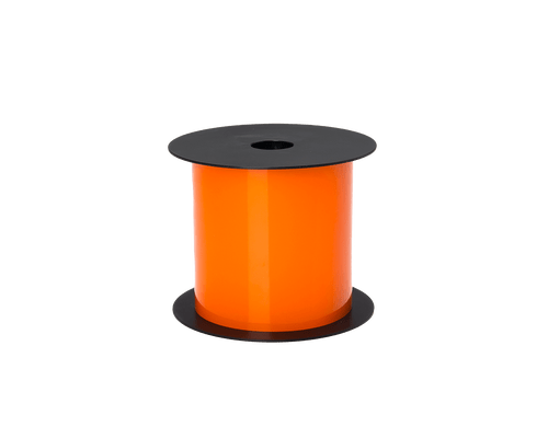 Brother BMSLT406RF | 4" x 75ft Orange Continuous Reflective Floor Vinyl Thermal Transfer Label Tape 1' Core