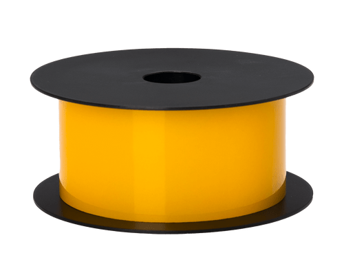 Brother BMSLT201RF | 2" x 75ft Yellow Continuous Reflective Floor Vinyl Thermal Transfer Label Tape 1' Core