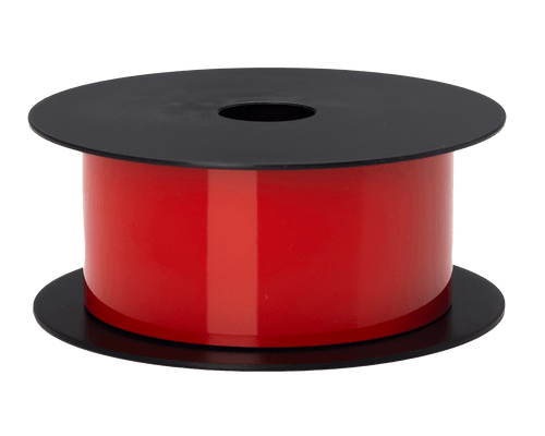 Brother BMSLT204SGRF | 2" x 75ft Red Continuous High Performance Reflective Vinyl Thermal Transfer Label Tape 1' Core