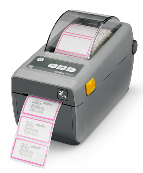 Zebra ZD410 2" Wide 300 dpi, 4 ips Direct Thermal Label Printer USB/LAN/BTLE | ZD41023-D01E00EZ Image 1