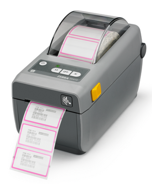 Zebra ZD410 2\" Wide 300 dpi, 4 ips Direct Thermal Label Printer USB/LAN/BTLE | ZD41023-D01E00EZ Image 1