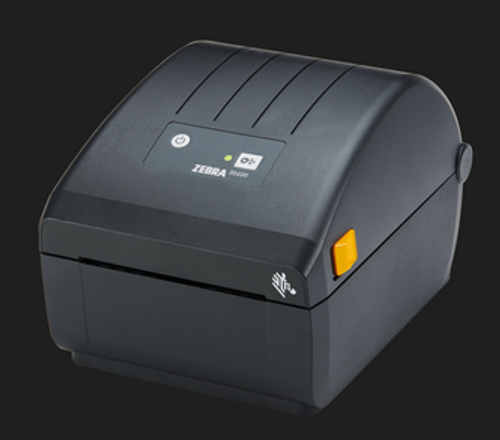 Zebra ZD220 4\" Wide 203 dpi, 5 ips Direct Thermal Desktop Label Printer USB/Dispenser (Peeler) | ZD22042-D11G00EZ Image 1
