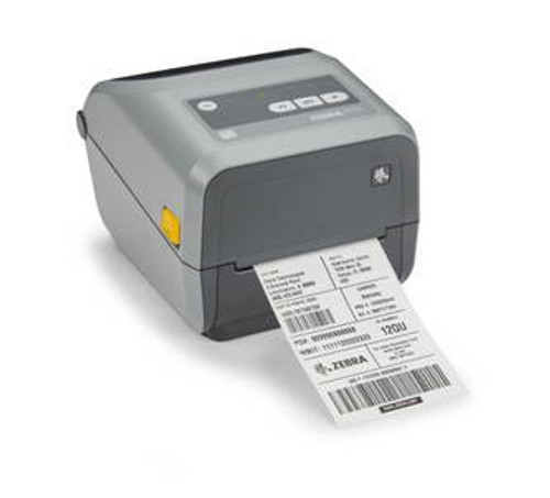 Zebra ZD421c 4\" Wide 300 dpi, 6 ips Thermal Transfer Desktop Label Printer USB/WIFI/BT4 | ZD4A043-C01W01EZ Image 1