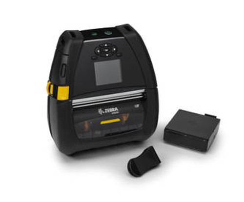 Zebra ZQ630 4\" Wide Mobile Printer Linered Platen / 0.75\" Core / Shoulder Strap / Media Width Sensor / WiFi / Bluetooth ZQ63-AUWAE11-00 Image 3