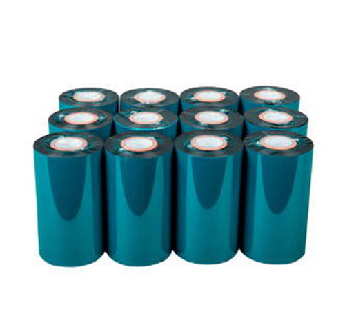 Zebra ZD421 4.33\" x 984ft R510HF Ultra Durable Resin Ribbon Roll | 18105235 (24 Rolls)