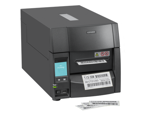 Citizen CL-S703III-EPUL-C Industrial Label Printer | CL-S703 Type III, DT/TT, 300 DPI, USB + Ethernet + WiFi (ES04), LR Dongle (OPT-806), w/ Standard Cutter