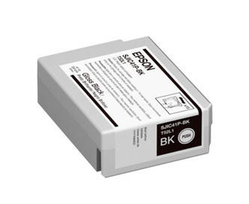 Epson ColorWorks CW-C4000 Black Gloss Pigment Ink Cartridge  C13T52L120