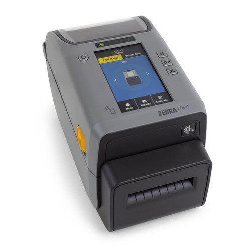 Zebra ZD611t 2" Wide 203 dpi, 8 ips Thermal Transfer Label Printer USB/LAN/WIFI/BT4/Cutter | ZD6A122-T21B01EZ
