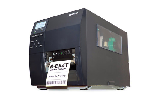 Toshiba Tec B-EX4T1-TS12-QM-R(D) | B-EX4T1 4" 305 dpi 14 ips Thermal Transfer Near Edge Industrial Label Printer