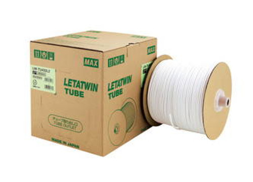 MAX Letatwin LM-TU432L2 L Tube 3.2mm x 250m Vinyl PVC Drum Roll | LM90602 MAX-LM90602 DurafastLabel.ca MAX Letatwin LM-TU432L2 L Tube 3.2mm x 250m Vinyl PVC Drum Roll | LM90602 MAX-LM90602 DurafastLabel.ca