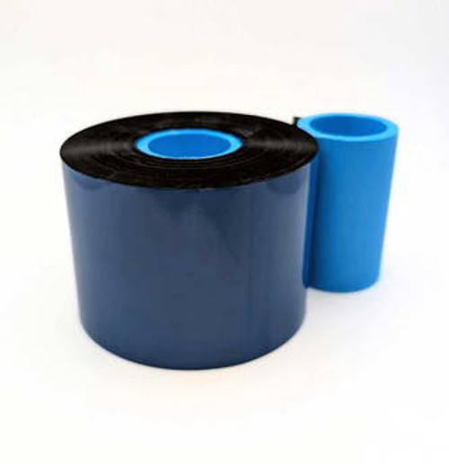 Toshiba 4.33\" x 1968ft V390 High Speed TTO Resin (Near Edge) with Ink CSO 12 Rolls/Case 18108829 DNP-18108829 DurafastLabel.ca