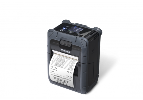 Toshiba B-EP2DL 2" Wide Portable Label & Receipt Printer with Bluetooth & WiFi | B-FP2D-GH50-QM-S