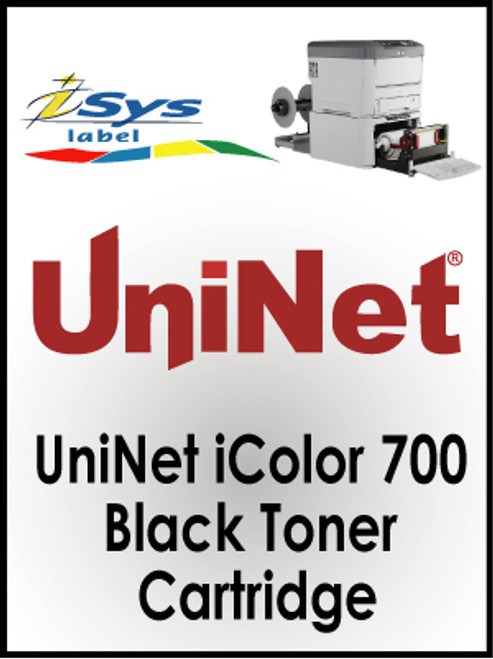 UniNet iColor 700 Black Toner Cartridge Image 1