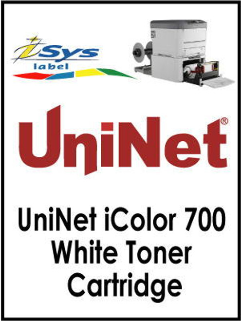 iColor 700 Fluorescent White toner cartridge, STD yield (6,000 pages) Image 1 iColor 700 Fluorescent White toner cartridge, STD yield (6,000 pages) Image 1