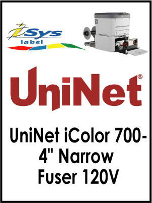 UniNet iColor 700-4\" Narrow Fuser 120V Image 1
