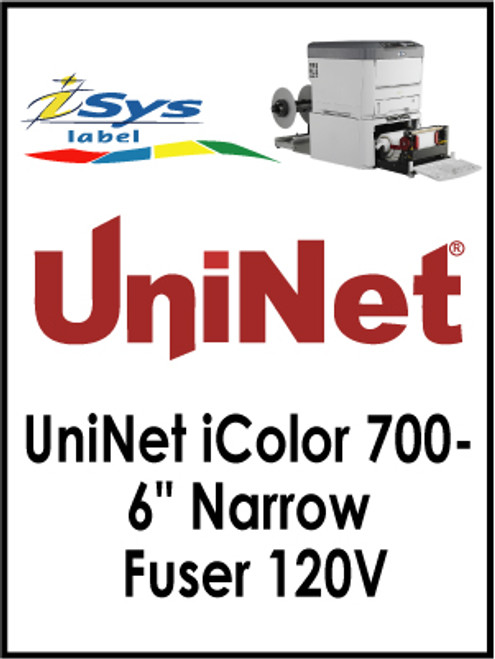 UniNet iColor 700- 6" Narrow Fuser 120V Image 1