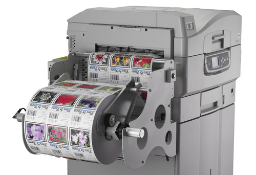 UniNet iColor 900 Color Label Printer can prints labels with media up to 12.9" wide