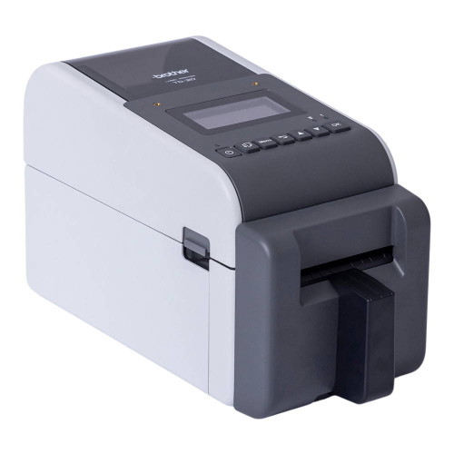 Brother TD2350DFC300 2\"- 300 dpi Direct Thermal LabelPrinter w USB/LAN/WiFi/Bluetooth/Cutter