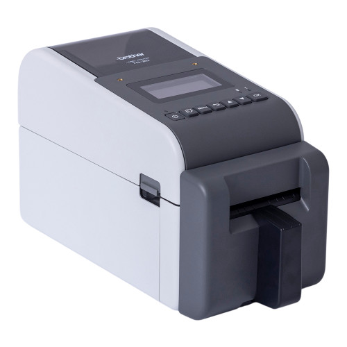 Brother TD2350DFC300 2"- 300 dpi Direct Thermal LabelPrinter w USB/LAN/WiFi/Bluetooth/Cutter