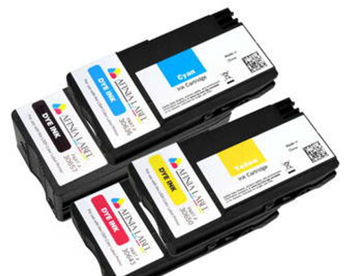 Afinia L501/L502 4 Pack Dye CMYK Ink Cartridge Set AL-36572 DurafastLabel.ca