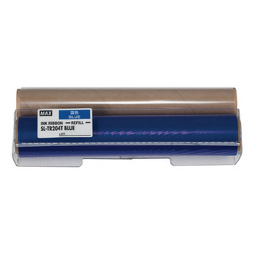 MAX Bepop CPM-200GU SL-TR204T BLUE RESIN RIBBON REFILL 200mmx50m