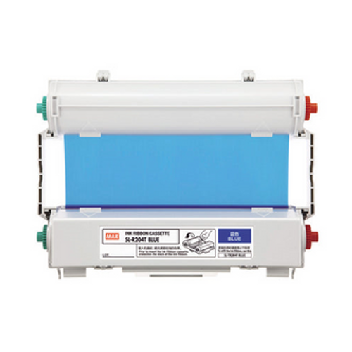 MAX Bepop CPM-200GU SL-R204T BLUE RESIN RIBBON 200mmx50m