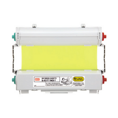 MAX Bepop CPM-200GU SL-R217T CMYK-Y RESIN RIBBON (Yellow) 200mmx50m