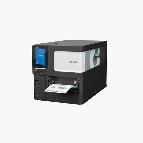 Toshiba BX420T-TS02-QM-S |  | BX420T 4-inch wide 300 dpi - 12 ips Flathead Thermal Transfer Barcode Label Printer USD+LAN