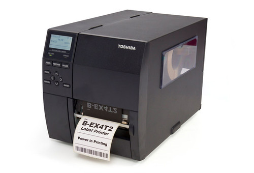 Toshiba Tec B-EX4T2-TS12-QM-R | B-EX4T2 4" 300 dpi 12 ips Thermal Transfer Industrial Label Printer