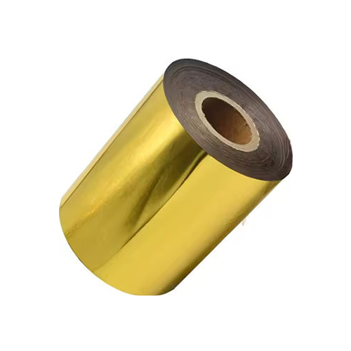 Zebra 2.72"""" x 984 Feet (70mm x 300m) HL101 Gold Textile Resin Ribbon with Ink OUT