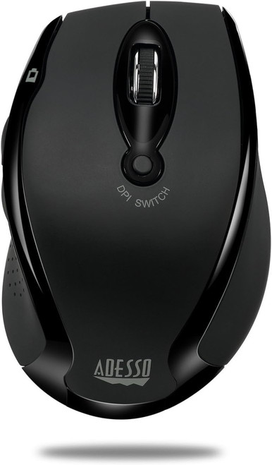 Adesso IMOUSEM20B | 2.4GHZ WIRELESS ERGONOMIC MOUSE(BLACK)