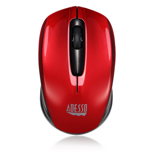 Adesso IMOUSES50R | RED 2.4GHz Wireless Mini Optical Mouse