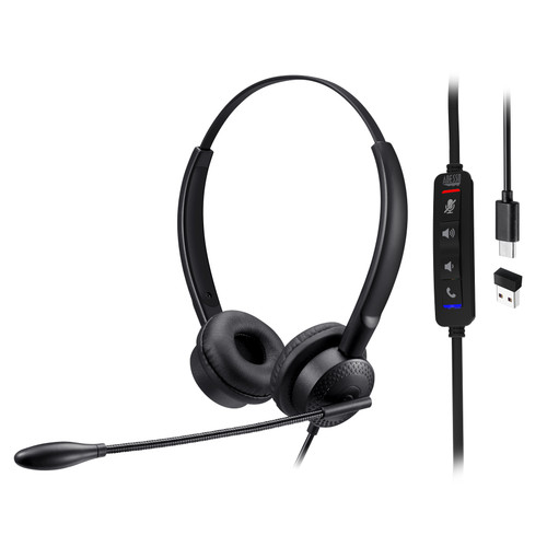 Adesso XTREAMP4-TAA | TAA COMPLIANT WIRED USB HEADSET