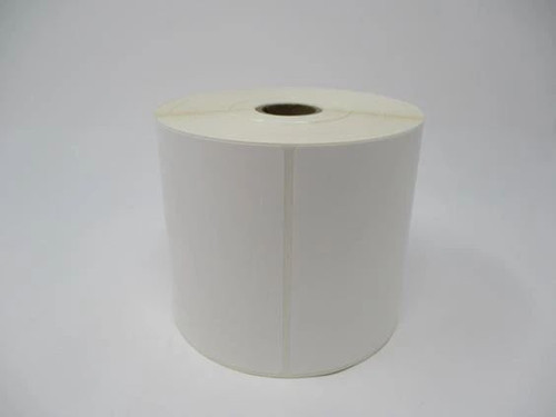 Thermal Transfer 4in x 2in Matte Polypropylene Labels with Freezer Adhesive For Frozen Foods 700/Roll 1in Core