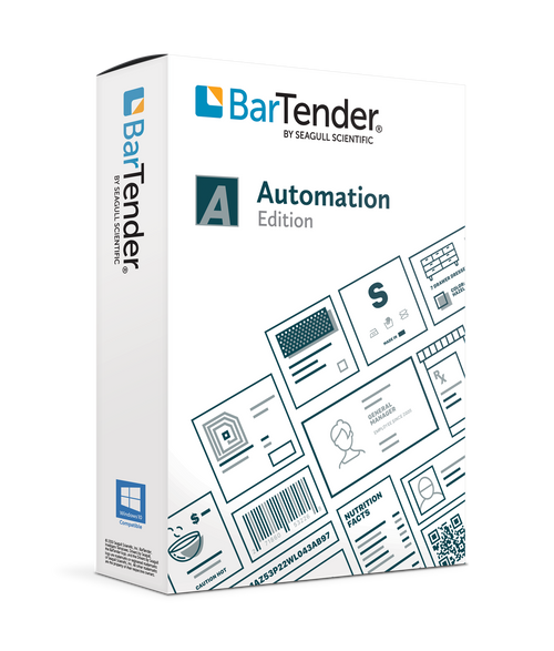 BarTender Automation - Application + 10 Printers Annual Subscription (Includes Standard MSA)
