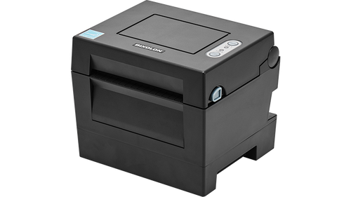 BIXOLON SLP-DL410 4" Wide - 200 dpi 5 ips Desktop Direct Thermal Label Printer w/ USB/LAN | Cutter SLP-DL410CEK