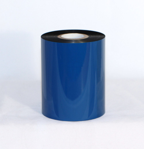 Zebra 4.33"""" x 1476ft (110mm x 450m) Light Blue (300c) C3 Color Wax/Resin Ribbon with Ink CSO