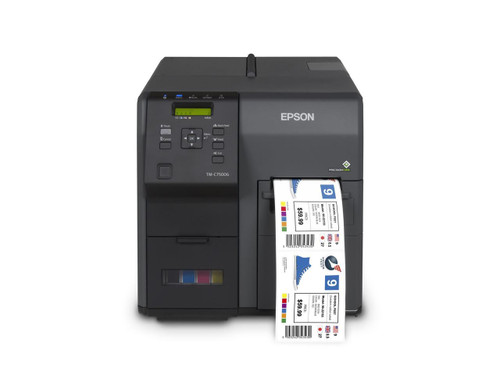 Epson TM-C7500GE Label Printer w Wasatch SoftRIP Image 1