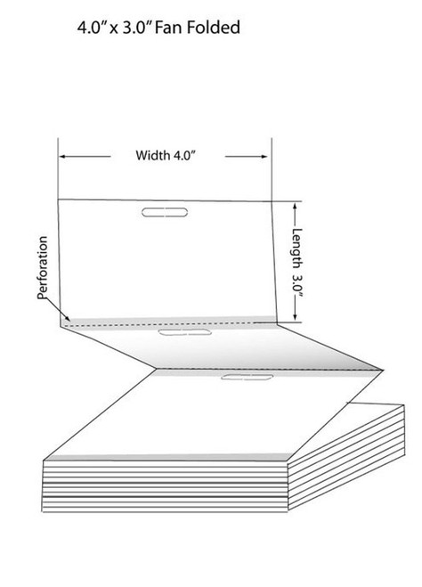 TM-C3500 4" x 3" High Gloss Tags 500/Carton
