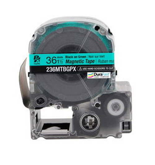 236MTBGPX 1 1/2\" Green Glossy Magnetic PX Tape Image 2