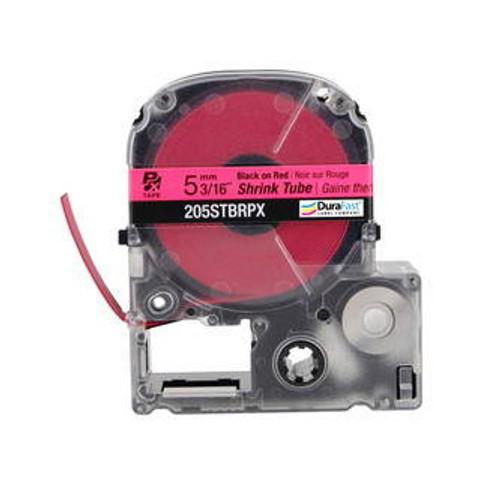 205STBRPX 3/16\" Red Matte Heat Shrink Tube PX Tape Image 2